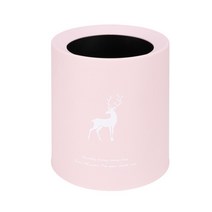 산양 파스텔톤 미니 휴지통, 핑크, 1개