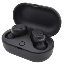 컴스 무선 블루투스 이어폰, GS727, 블랙