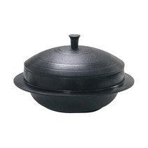 퀸센스 올비아 세라믹 코팅 인덕션 가마솥, 24cm
