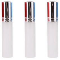 마켓A 탄젠트 노즐 향수 공병 10ml, 실버, 3개