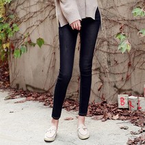 오키진 여성용 하티드 스판청바지