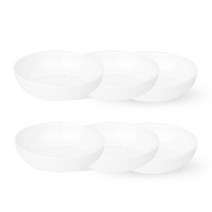루미낙 라구나 소찬기 13cm, 화이트, 6개