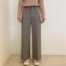 오키진 여성용 샌트리 와이드 슬랙스