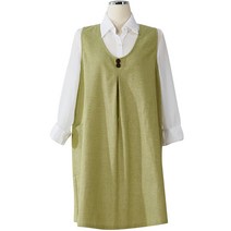 보드래 라이프 원피스 앞치마, 올리브, 1개