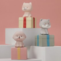 반려동물 도자기 디퓨저 포메라니안 브라운 50ml, 모던넘버