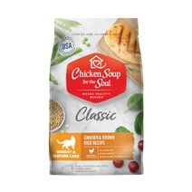 치킨수프 클래식 웨이트 머츄어케어 캣 닭고기와 현미 건식사료, 닭, 2.04kg, 1개