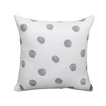 보몽드 플란넬 쿠션, 방울방울 화이트그레이