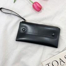 프렌치시크백 루나 소재 투포켓 장지갑 WT5131