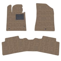 포시즌 차량용 코일카매트 확장형 1+2열, 신형쏘나타DN8, 브라운, 현대