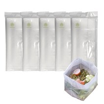 모나코올리브 음식물 찌꺼기 원샷 분리 싱크백 26 x 18 cm, 120개