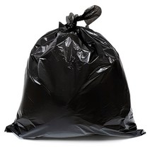담다 쓰레기용 매듭 비닐봉투 검정 100p, 100L, 1개