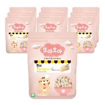 또야호야 유기농 과자 옹알이, 현미맛, 10개