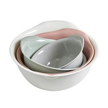 씨밀렉스 데일리 믹싱볼 4종 세트, WHITE, PINK, GREEN, GRAY