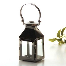 리버그린 글로우 양초용 탑랜턴, 블랙