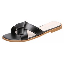 마켓에이 매듭 플랫 페미닌 슬리퍼