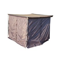 알래스카블랙 차량용 사이드 어닝룸 텐트 250 x 300 cm, 베이지, 1세트