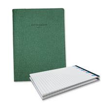 꼼꼬미 클레이 바인더 A5   메모패드 2p, 그린(바인더), 화이트(메모패드), 1세트