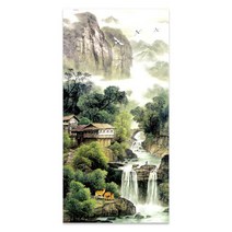 픽스아트 산수화 보석십자수 3D 원형비즈, 혼합색상, 1개