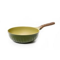 포시즌 올리브그린 인덕션 궁중팬, 26cm, 1개