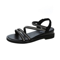 콩 K SHOES 트윙클 크로스 스트랩 샌들