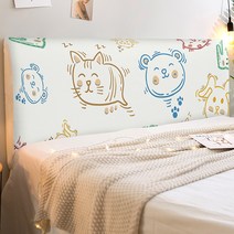 마켓A 스트레치 캐릭터 침대헤드 커버, 동물들