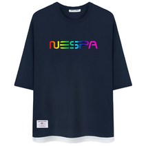 네스파 레인보우볼록 레이어드 7부 티셔츠 SRB_0262