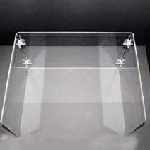 빅드림 아크릴 투명 책상가림판 접이식, 1개