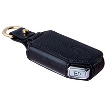 셀러스 기아 셀토스 K7프리미어 신형/K5/K3 차량용 스마트키 케이스 홀드버튼, 블랙