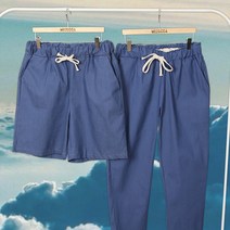 머시따 테이퍼드핏 린넨 밴딩 긴바지 + 반바지