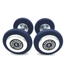 파워헬스 우레탄 아령 네이비 2p, 5kg