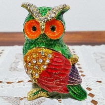 부엉이 장식품 4891 7, 혼합색상