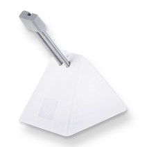 빠밤 고급 번지대 마우스 주변용품 B11, 화이트 + 그레이, 1개