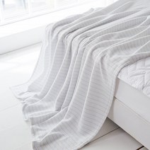 라뽐므 딥쿨 냉감3중직 여름이불, 스트라이프