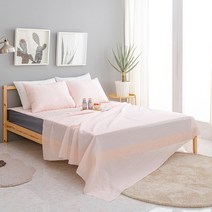 허니베딩 냉감 퓨어 여름 홑이불, 핑크