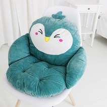 레토 캐릭터 등받이 쿠션 의자 방석