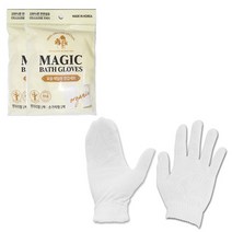 정준산업 손가락 때밀이 + 벙어리 때밀이세트, 화이트, 2세트