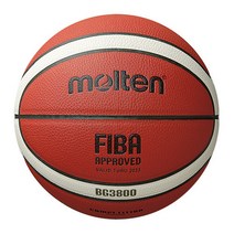 몰텐 KBL 프로농구 시합구 프리미엄 천연가죽 농구공 B6G3800, 1개