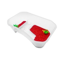 아쿠아테라 거북이 멀티하우스 어항 플로워링 세트 NX-11, 어항(화이트), 스톤(레드), 수초(혼합색상)