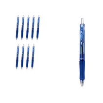 파이롯트 아크로볼150 유성볼펜 0.5mm BAB-15EF, 블루(블루심), 10개
