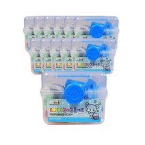 아이비스 EQ쑥쑥컬러찰흙 CR11039 12p, 블루, 166g