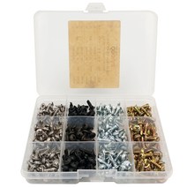 이노공구 직결나사 13mm 12종 세트 혼합색 1013, 1세트