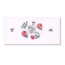 마음담아 캘리그라피 봉투 마음을담아, 혼합색상, 40개