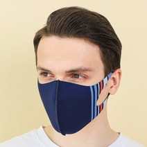 마스코코 스트라이프 스타일 에디션 패션 마스크 XL