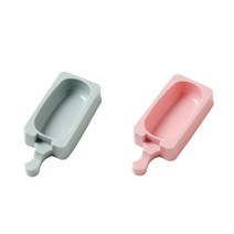 오웬 아이스바 몰드 타입G 핑크 + 블루, 혼합색상, 1세트