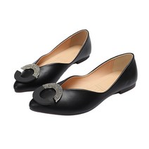 마켓A 여성용 C장식 스틸레토 빅사이즈 오르세로퍼