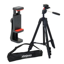 본젠 삼각대 VT-342M + 스마트폰거치대 블랙 + 레드 VCM-563G, VT-350M(삼각대 + 거치대)