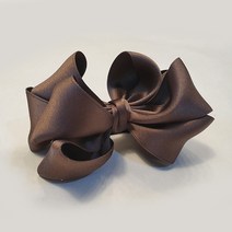 프라임리본 무광 이중 리본 집게핀