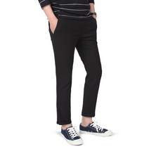 다꾸앙 남성용 편안한 텐션 밴딩 스판 면바지 B04D2_pc1338