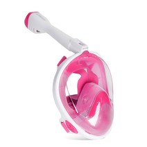 슈나이더 풀페이스 액션캠형 스노클 잠수경, 핑크(SN1-TC12P)