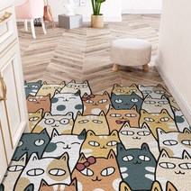따니네 북유럽 DIY 발매트 가로형 JD001, 고양이 모임